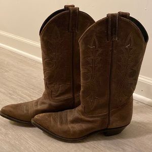Code West Brown Cowboy boots